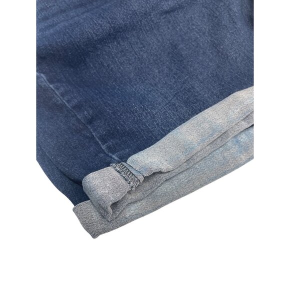 Time & Tru Womens Denim Shorts XL 16-18 Blue Jeans Stretch Comfort - Picture 5 of 5